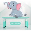 Kids Table and Chairs Set, Height Adjustable Toddler Table with 6 Chairs ¨C Erasable Art Desk for Preschool, Daycare, Home - 2 of 4