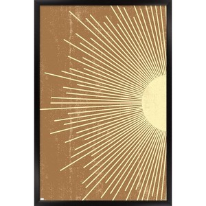 Trends International Abstract Sun Framed Wall Poster Prints - 1 of 4