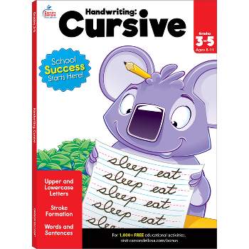 Cursive Handwriting Workbook for Kids Ages 8-12: 5-in-1 Handwriting  Workbook With Letters Words Sentences Poems Fun Colouring - Magers & Quinn  Booksellers