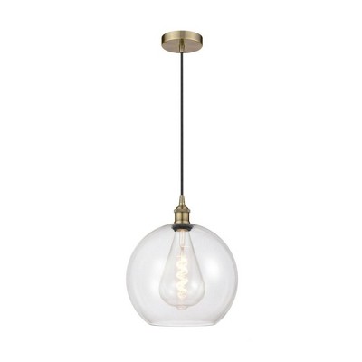 Athens - 1 Light Mini Pendant In Industrial Style-14.38 Inches Tall and 11.75 Inches Wide
