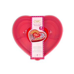 Cook With Color Valentine Heart Figured Snack Box - 1 of 4