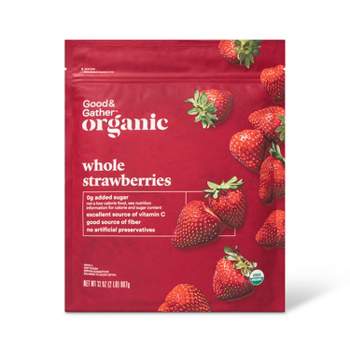 Organic Frozen Strawberries - 32oz - Good & Gather™