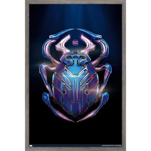 Trends International DC Comics Movie Blue Beetle - Scarab Teaser One Sheet Framed Wall Poster Prints - 1 of 4
