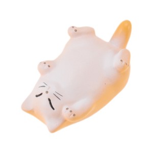 Unique Bargains Decorative Magnets Magnetic Fridge Sticker Irregular Shape Chubby Cute Cat Synthetic Resin 1Pc - 1 of 3