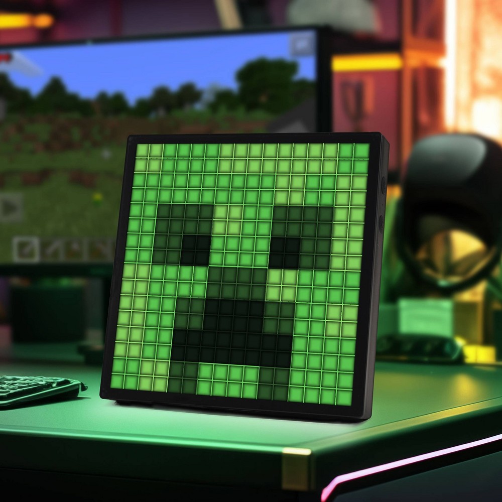 Photos - Floodlight / Street Light Minecraft Pixel LED Novelty Table Lamp