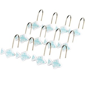 The Lakeside Collection Tisa Fish Bath Collection - Shower Curtain - 1 of 4