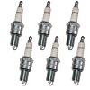 Champion 6 Pack of Genuine OEM (406S) Spark Plugs - RV12YC-6PK - 3 of 3