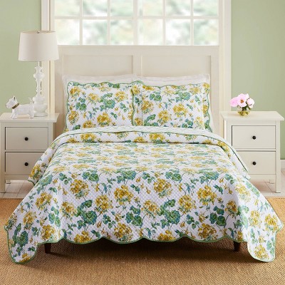 3pc King English Meadow Quilt Set - Madcap Cottage For Makers