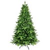Whisen 5FT Pre-Lit Artificial Pine Christmas Tree with LED Lights, Hinged Branches and Metal Stand - Green - 4 of 4