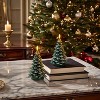 Christmas Tree Candles Battery Operated, Flameless LED Candle Lights with 6H Timer, Set of 2 - 4 of 4