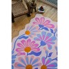 Lany Space Jessica Miller Floral Wavy Rug - 3 of 4