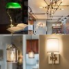Luxrite T10 LED Bulb, 5W=60W Equivalent, 3000K Soft White, 500 Lumens, Tubular Light Bulb, Damp Rated, UL Listed, E26 Base 3 Pack - 2 of 4
