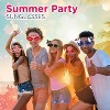 4E's Novelty Luau Party Goggles 9 Pairs Hawaiian Party Sunglass Photo Booth Props - 2 of 4