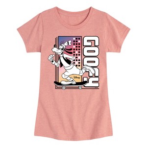 Girls' - Disney - Mickey & Friends Fitted Short Sleeve Graphic T-Shirt - 1 of 4