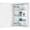 Fine Fixtures Bathroom Medicine Cabinet - Single Door, Recessed/Surface Mount - Right/Left Hinged - Mirrored Interior - 3 of 4