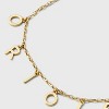 Bijoux Sport by Luv Aj MLB Gold Charm Letter Necklace - 4 of 4