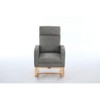 CAVINAS 15" Modern Rocking Chair Nursery,Upholstered Glider Rocking Armchair with Side Pocket,Living Room Accent Chair With High Backrest - 2 of 4