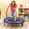Infans 36" Foldable Kid Trampoline w/ 20 LED Lights Foam Handlebar Padded Safety Cover - 3 of 4