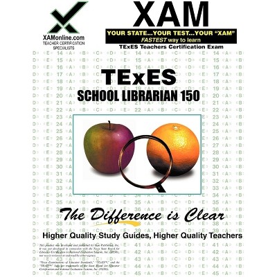 TExES School Librarian 150 Teacher Certification Test Prep Study Guide - (XAM TEXES) by  Sharon A Wynne (Paperback)