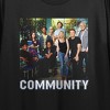 Community Group Short Crew Neck Short Sleeve Women’s Black Crop Top - image 2 of 3