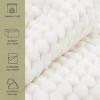 Aston & Arden Cottontail Poly Faux Fur Throw 50x70 Ivory - 3 of 4