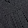 Women's Plus Size Long Sleeve V Neck Tunic Tops Pleated Flowy Tee Shirt Causal Loose Blouse, White Black Plaid, 3XL - 4 of 4