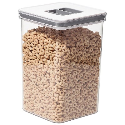 4.1 Qt Airtight Food Storage Container, with Locking Mechanism, Stackable Pantry Organizer