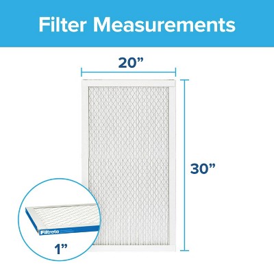 Filtrete 20x30x1 Premium Allergen Bacteria Virus Air Filter