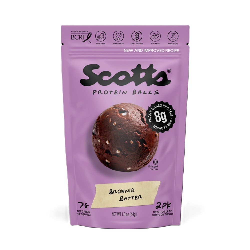 Scott's Brownie Batter Plant-Based Protein Balls - 1.4oz