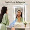 LED Mirror for Bathroom with Anti-Fog, 3 Colors Dimmable, Memory Function, Tempered Glass, ETL Listed, Wall-Mounted - 4 of 4