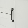 APRILSOUL Hall Tree with 3 Hooks , Coat Hanger, Entryway Bench, Storage Bench, 3-in-1 Design - 4 of 4