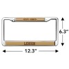 Lehigh University Mountain School Logo Full Size Standard License Plate Metal Frame - 4 of 4