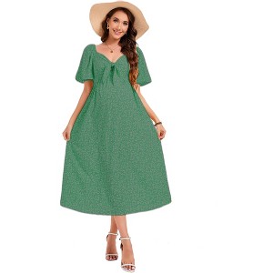 green emerald velvet dress PRETTYGARDEN Summer Dresses for Women Casual Sleeveless Tank Mini Shor main image 0