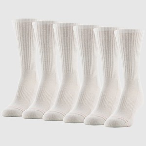 Goldtoe Signature Collection Women's 6pk Modern Essentials Cotton Crew Socks - 4-10 - 1 of 2