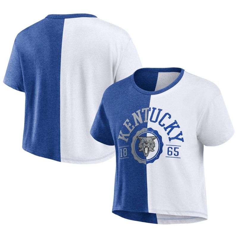 NCAA Kentucky Wildcats Women&#39;s Split T-Shirt, 1 of 4