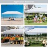 KTMBDW 10' x 20' Pop Up Canopy Tent, Heavy Duty Instant Sun Shelter, Large Tents for Parties with Carry Bag for Outdoor, Garden - 3 of 4