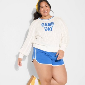 Women's Game Day Pullover Sweater - Wild Fable™ - 1 of 3
