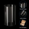 Unique Bargains High Borosilicate Glass Open-Ended Bottomless Candle Holders Clear 2 Pcs - 4 of 4