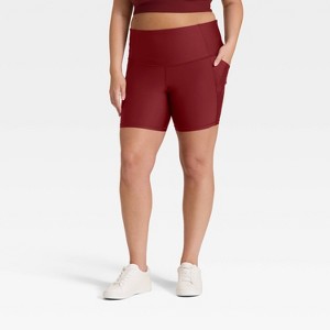 Women's Effortless Support Bike Shorts 6" - All In Motion™ - 1 of 3