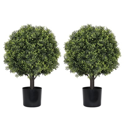 NicBex 2-Pack Artificial Banana Leaf Plants with Adhesive Fabric 22" Lifelike Leaves, Indoor Decor, Realistic Greenery, Easy Maintenance,