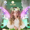 VATOS Fairy Wings for Women Kid Girls, DIY Assembly, Electric Butterfly Wings Perfect for Party Decoration - 3 of 4