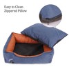 Lepus Pets Washable Dog Bed for Dogs - Durable Waterproof Sofa Dog Bed with Sides - 3 of 4