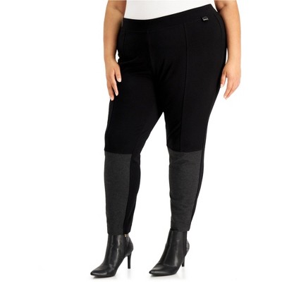 Calvin Klein Womens Colorblock Casual Leggings