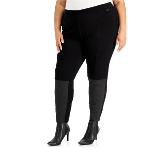 Calvin Klein Womens Colorblock Casual Leggings - 1 of 1