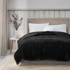 Gulches Midnight Eclipse [Black] Smart Temperature Down Alternative Microfiber 66x90 TwinTwinXL Blanket Blanket - 2 of 4