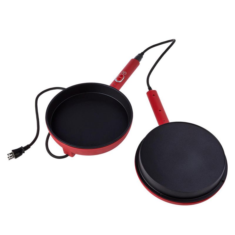 Kitchen HQ 3-in-1 Speed Frypan with Glass Lid Refurbished, 2 of 6