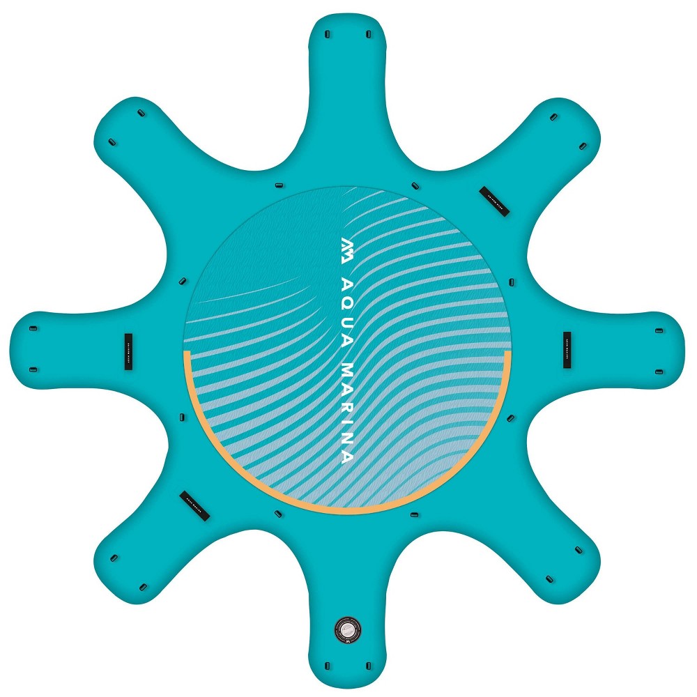 Aqua Marina Yoga Dock Fitness Teaching Platform - Turquoise Blue