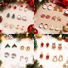 Christmas Earrings for Women: Stud & Dangle Styles with Tree & Snowflake Designs, Stocking Stuffer Gifts - 4 of 4