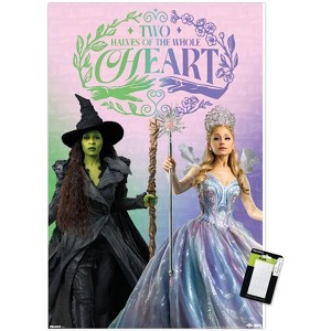 Trends International Wicked: For Good (2025) - Two Halves of the Whole Heart Unframed Wall Poster Prints - 1 of 4