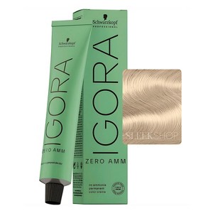 Schwarzkopf Professional Igora Zero AMM Ammonia-Free Permanent Color Creme - Hair Dye Haircolor - 1 of 3